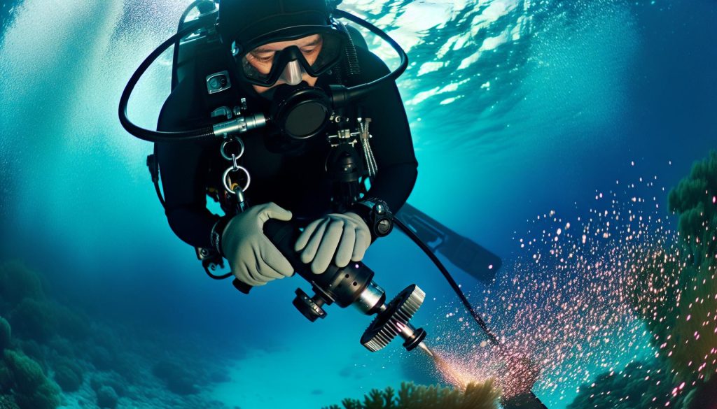 Jak brousit pod vodou: Speciální podvodní technika