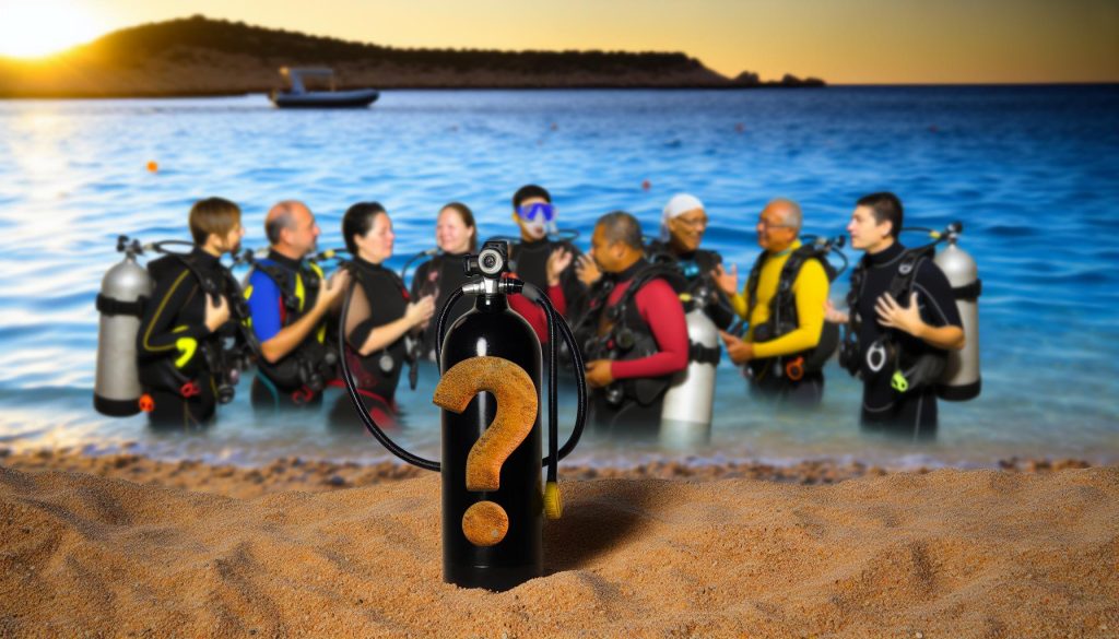 Jak dlouho vydrží potápěčská lahev pod vodou?