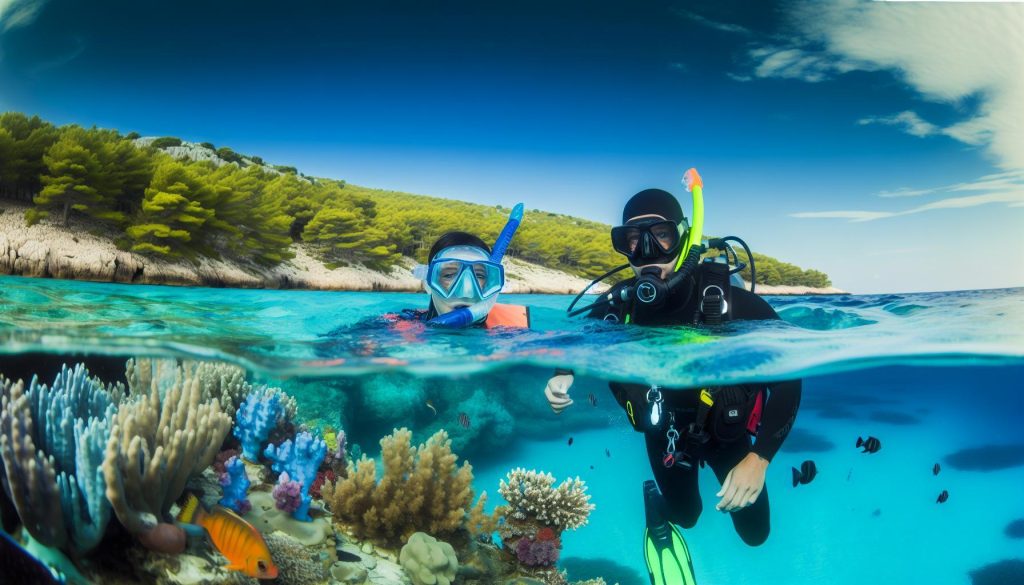 Teplota vody Chorvatsko: Nejlepší spots pro potápění