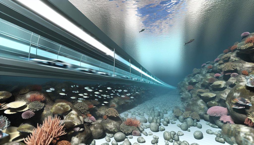 Atlantska cesta norsko kolik m pod vodou: Podvodní architektura