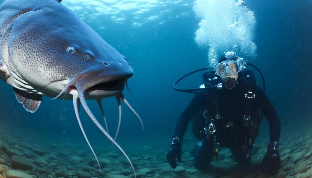 Je nebezpečný sumec při potápění: Střet s obřími rybami 9 Je nebezpečný sumec při potápění: Střet s obřími rybami