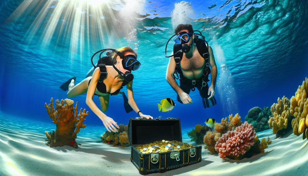 Hra kde se hledá pod vodou poklad: TOP diving games