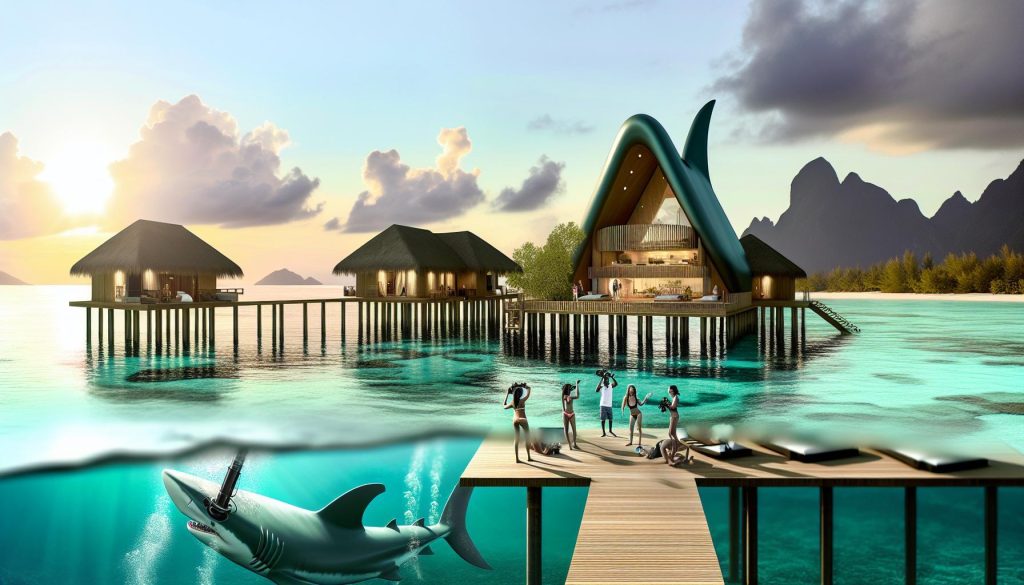 Krejčířova vila žralok: Luxusní potápěčský resort snů