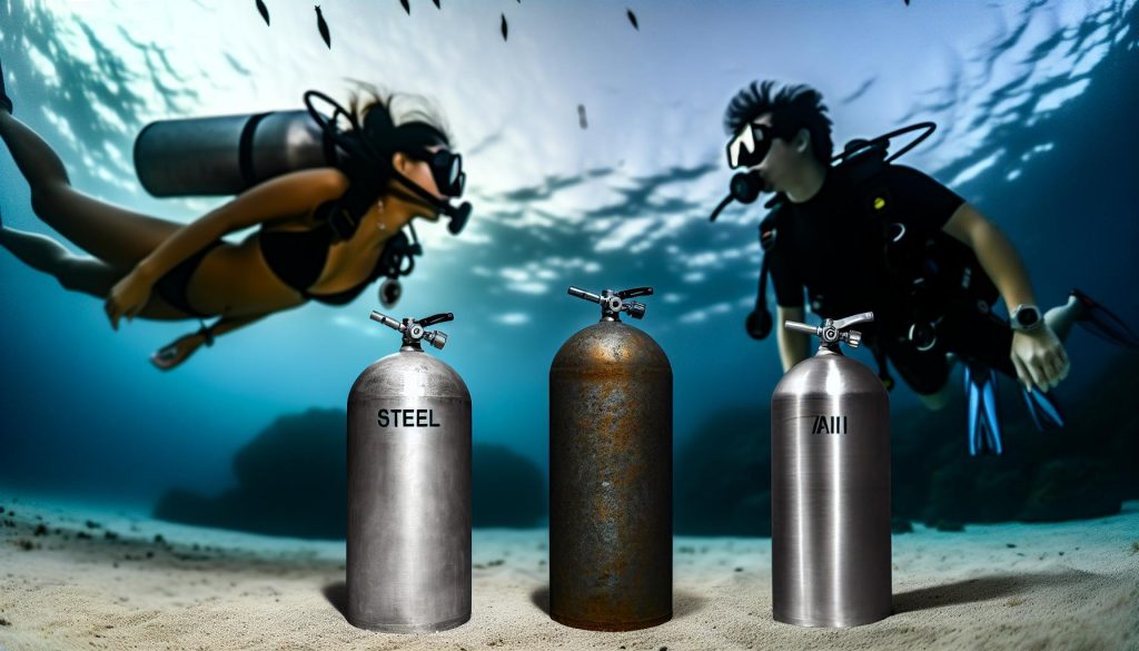 Jak vybrat láhev na potápění: Ocel vs hliník