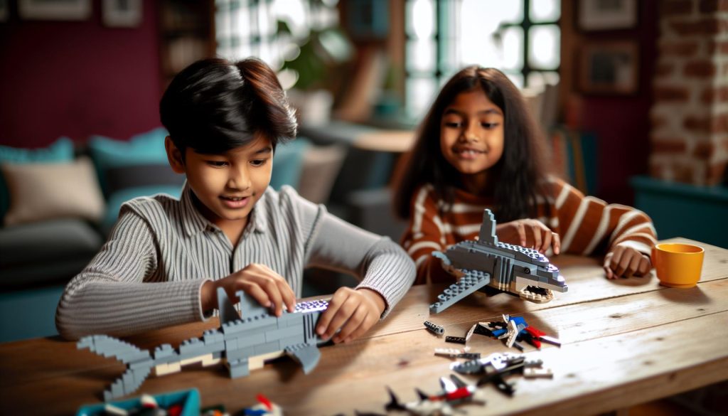 Žralok LEGO: Stavebnicové modely pro malé badatele