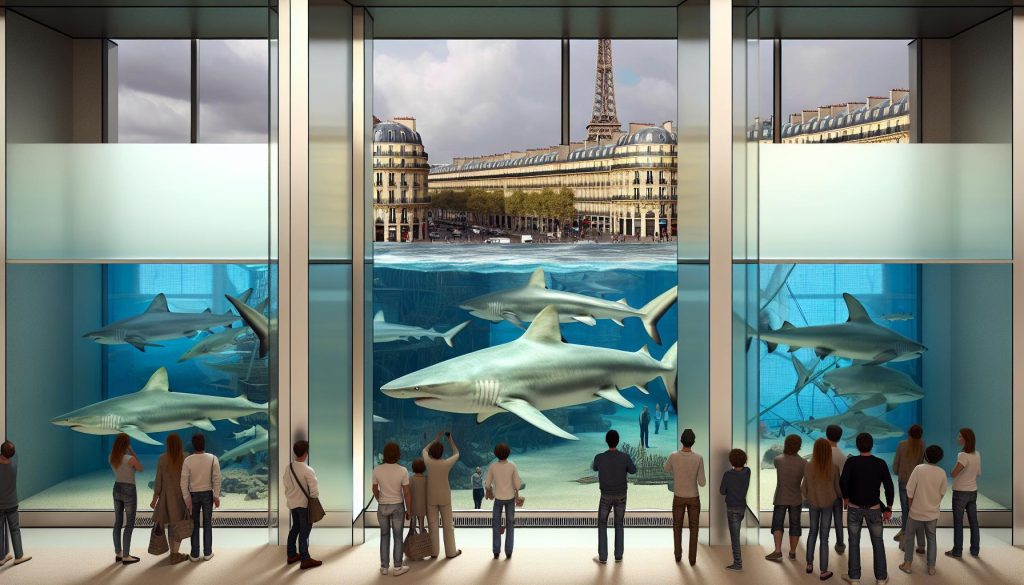 Žraloci v Paříži: Městská akvária plná fascinujících dravců