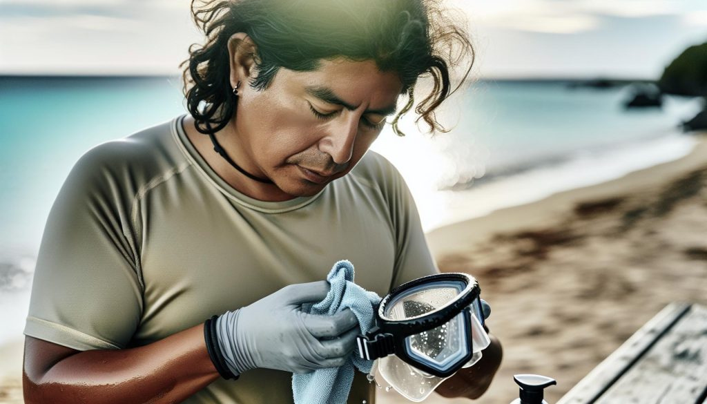 Jak vyčistit potápěčské brýle pro křišťálový výhled