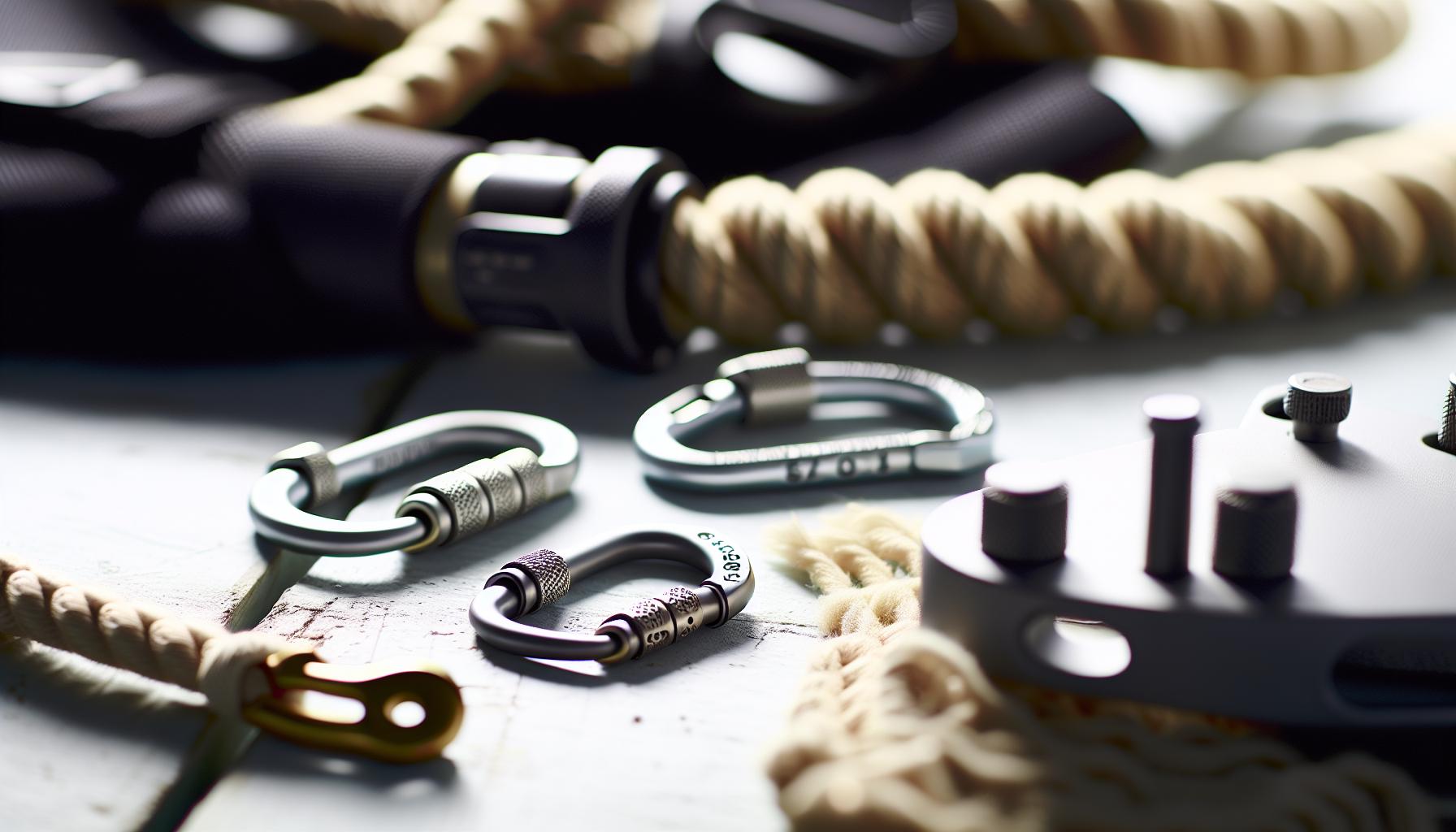 Jaké jsou klíčové aspekty karabin a přezek na potápění?