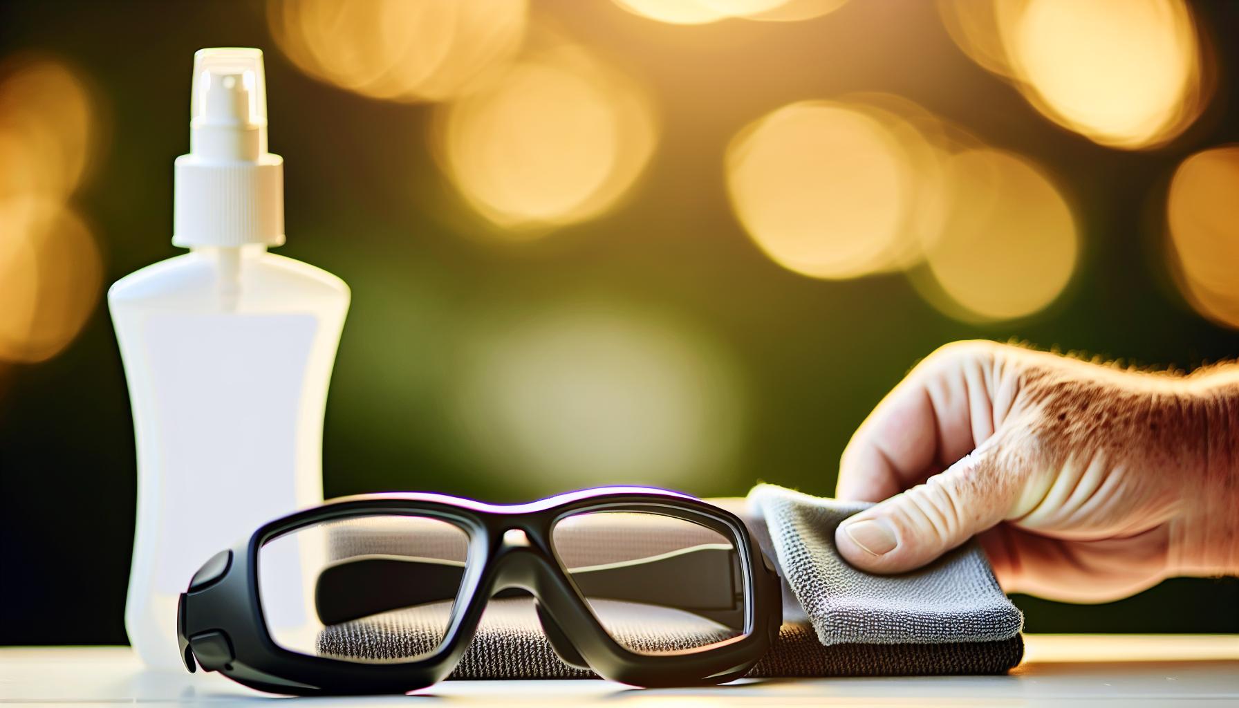 Jaké materiály potřebujete k čištění brýlí na potápění?