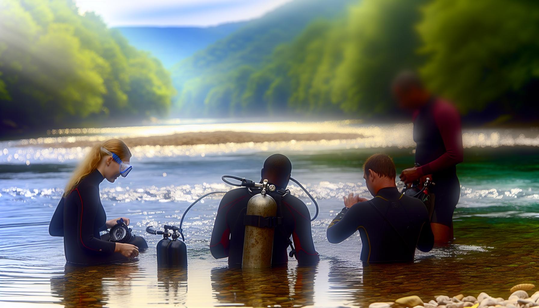 Nejlepší měsíce pro potápění v Otavě