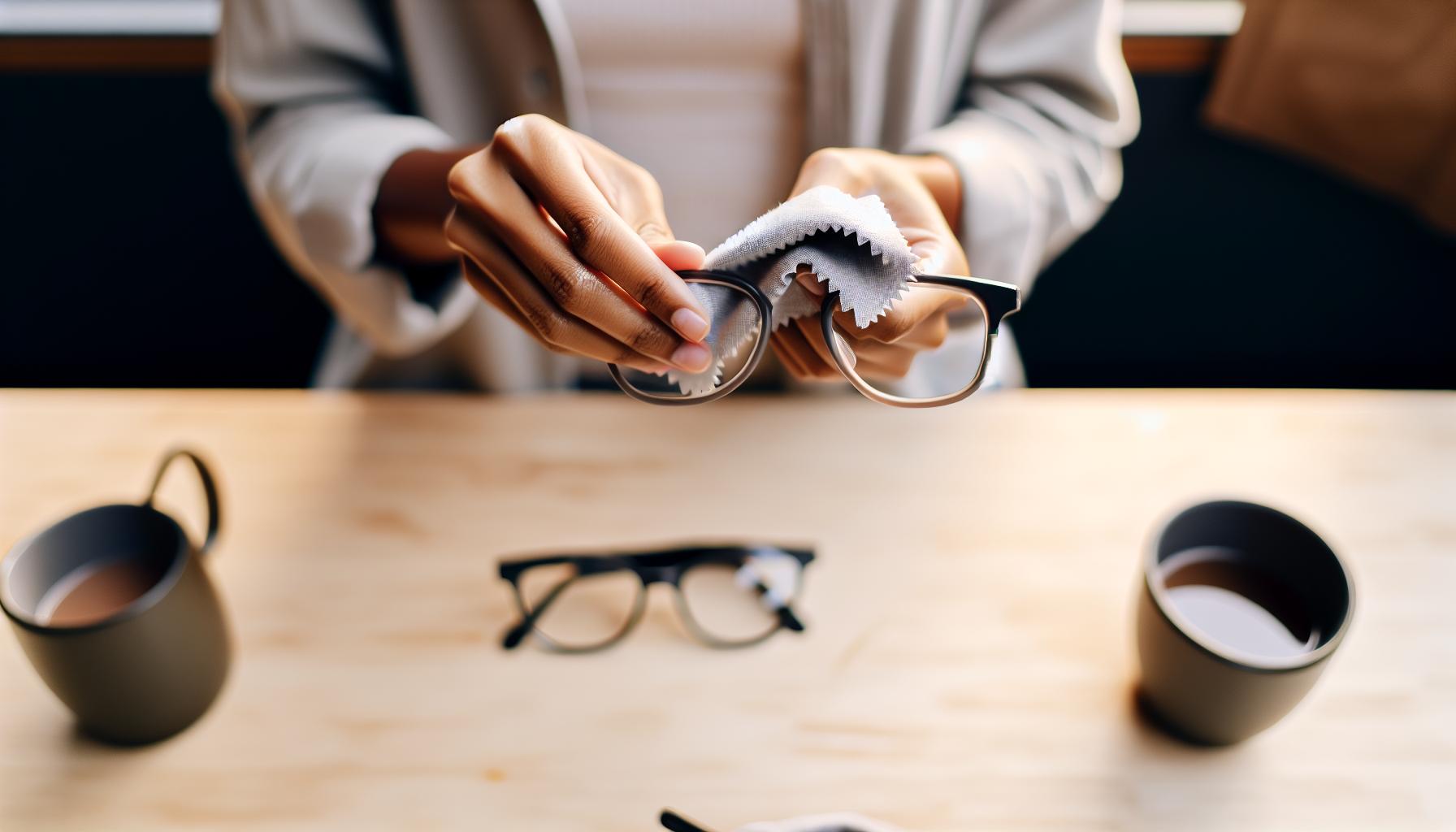 Krok za krokem: Jak správně vyčistit brýle