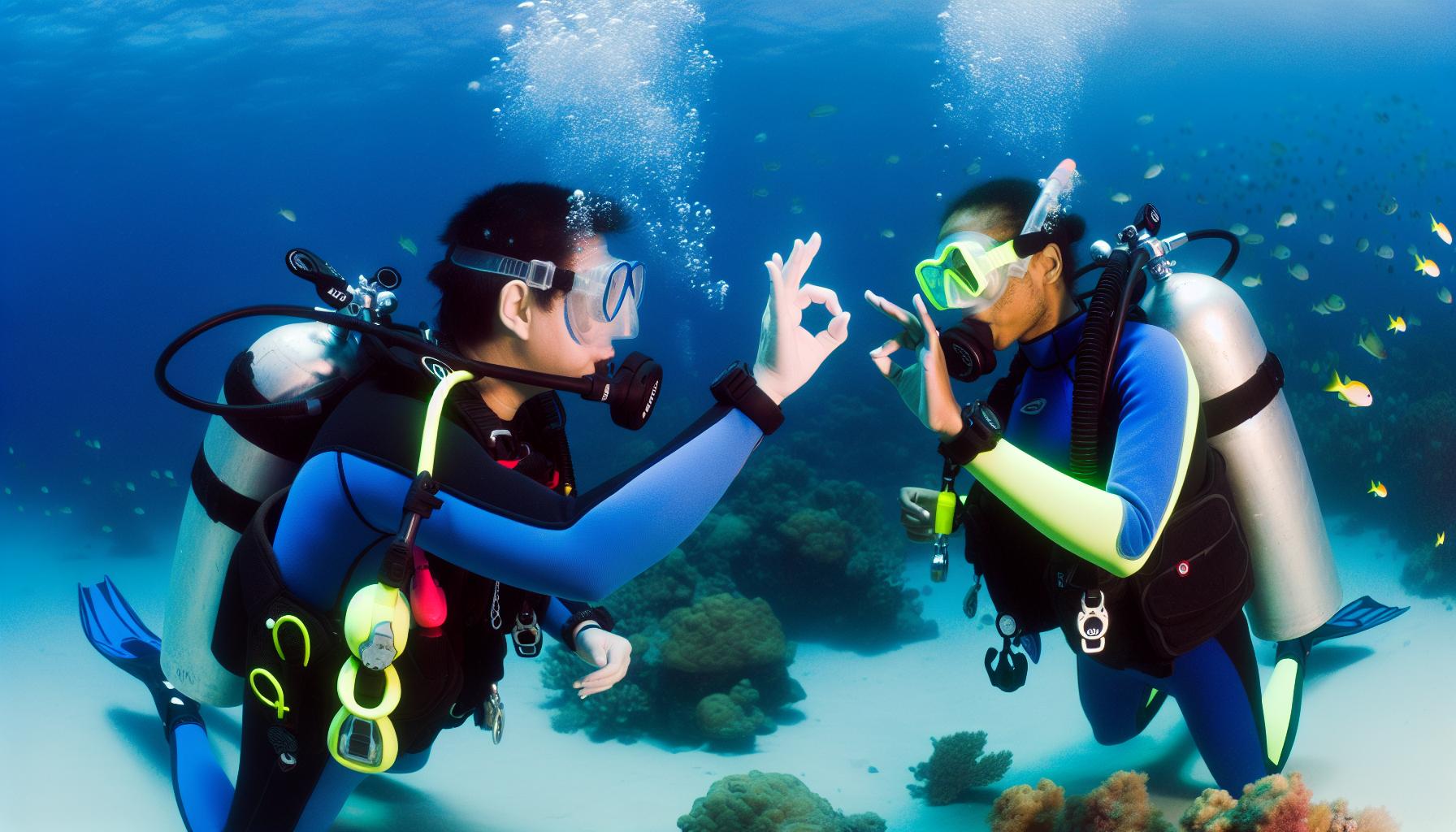 Komunikace pod vodou: Signály a techniky