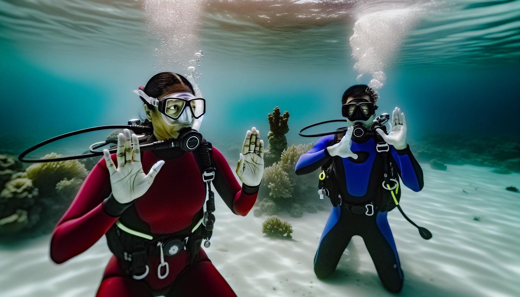 Jak se dorozumívají potápěči: Signály, které zachraňují životy 1 Jak potápěči používají signály k dorozumívání