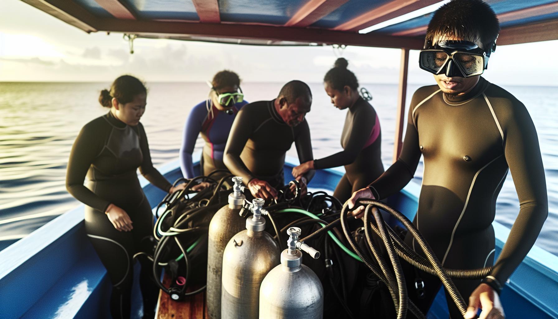 Časté příčiny přetížení při potápění