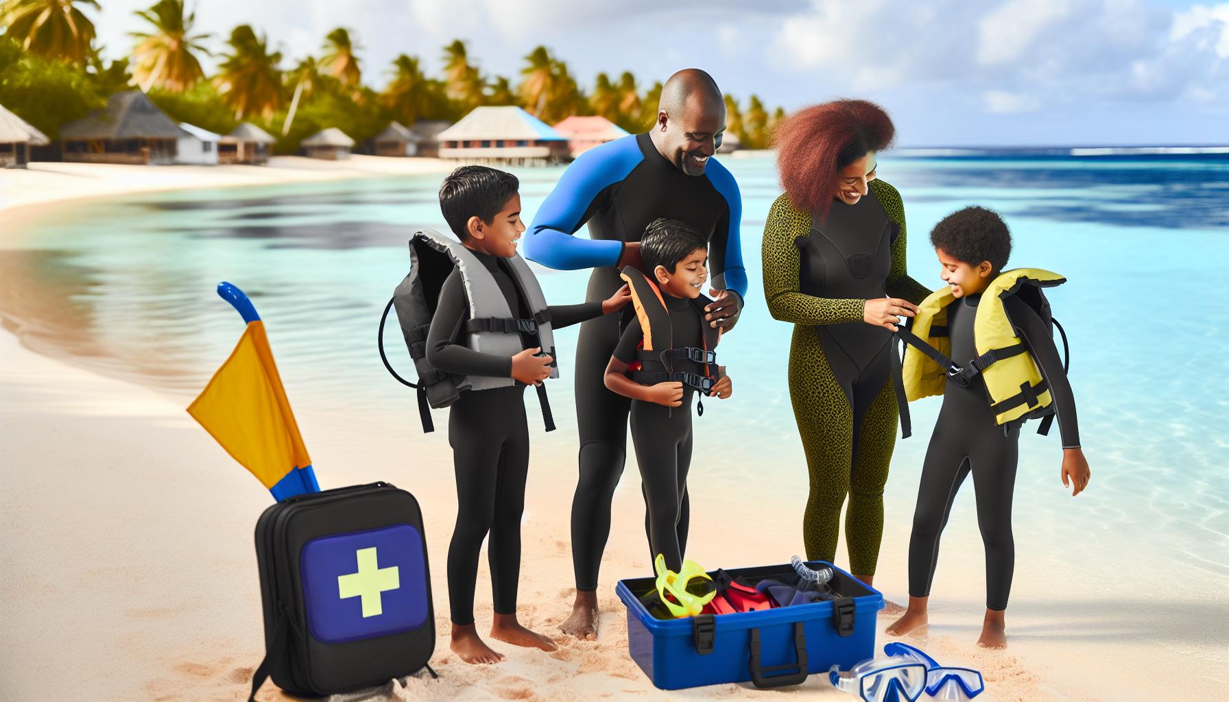 Bezpečnostní opatření při potápění s dětmi