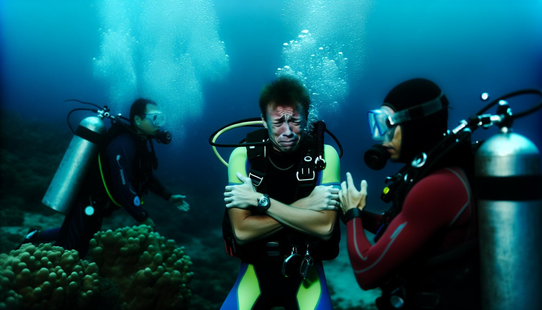 Čech nehoda potápění: Poučné příběhy a prevence tragédií 2 Psychologie potápěčů: Rozpoznání stresu a paniky