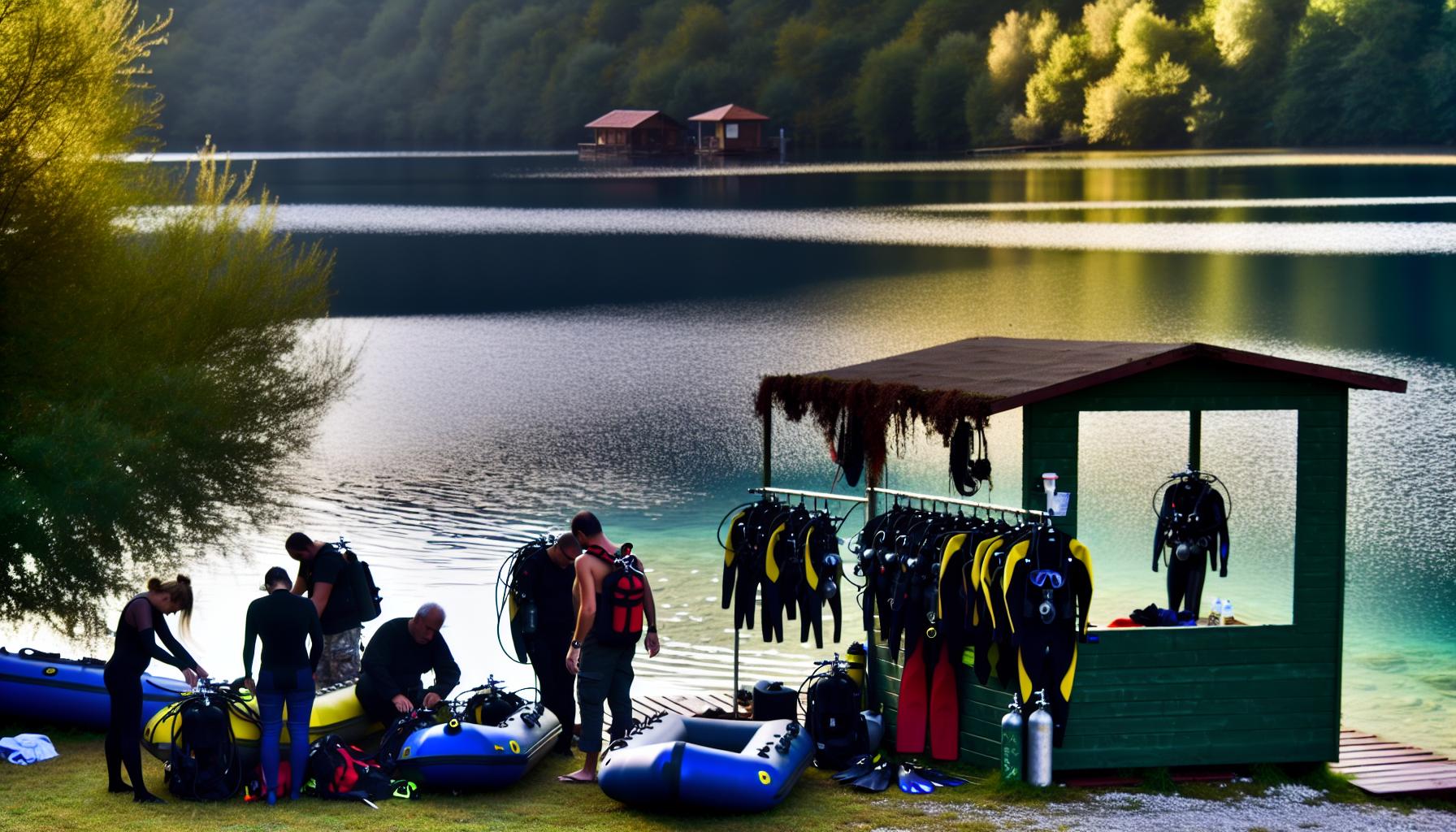 Kemp Žralok Plumlov: Potápěčský ráj v České republice 1 Kemp Žralok Plumlov: Ideální destinace pro potápěče