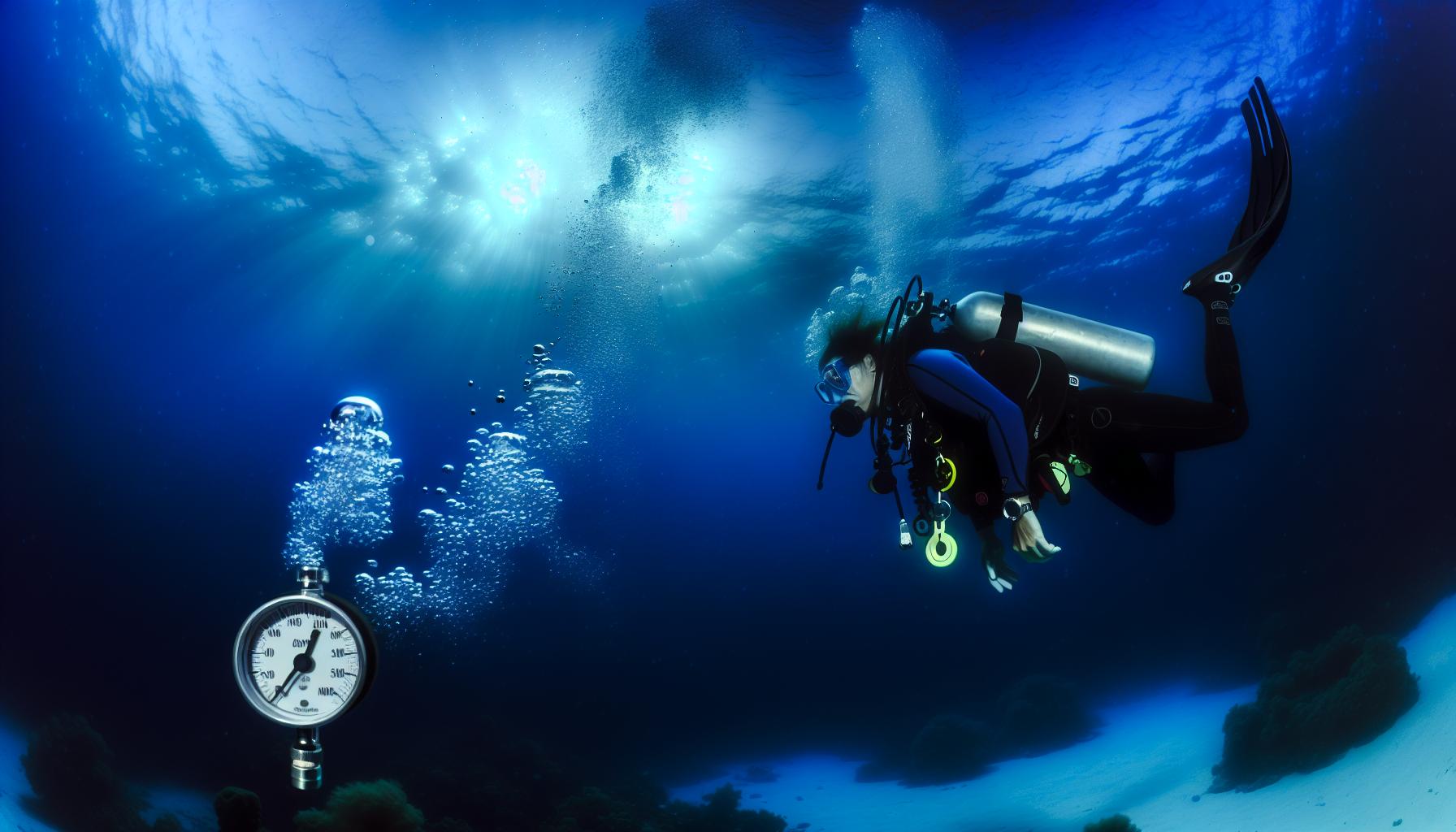 Jak funguje hydrostatický tlak v potápění