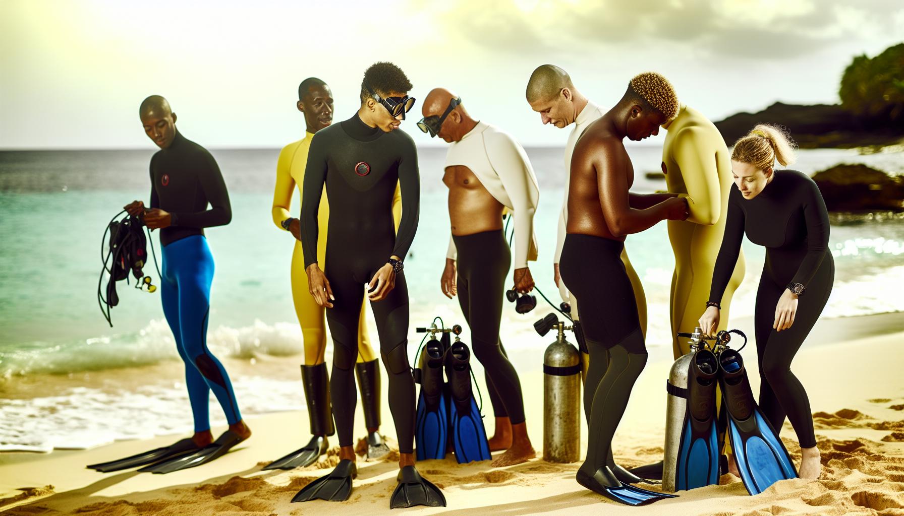 Oděvy a doplňky: Jak se správně obléci pro potápění