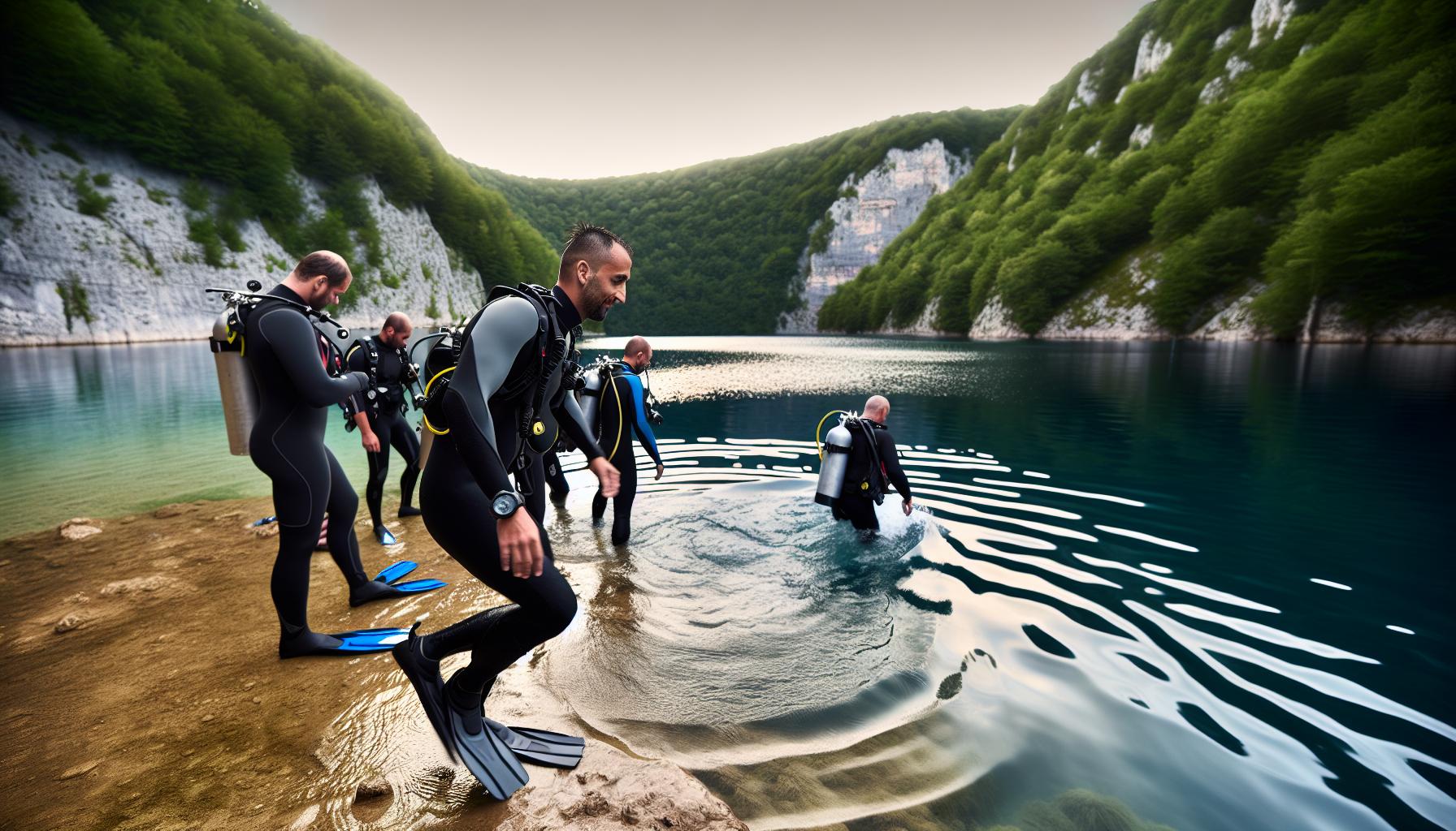 Nejlepší lokality pro potápění v Maďarsku