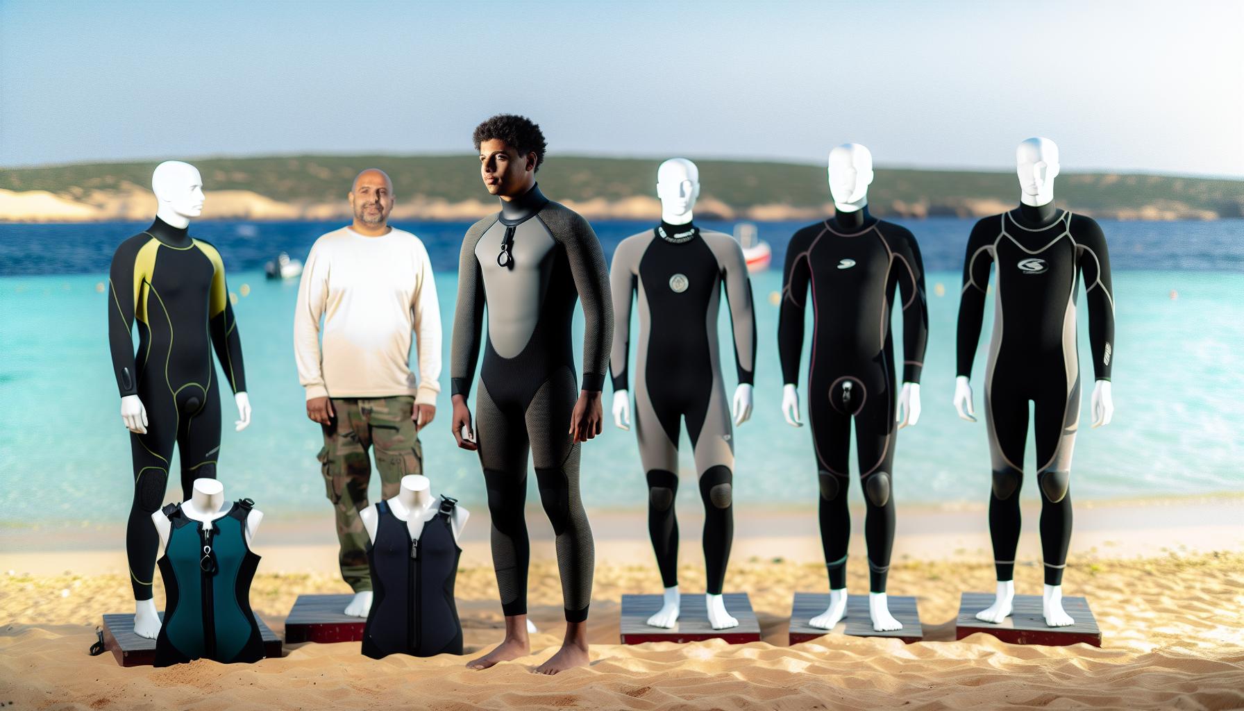 Typy neoprénů vhodné pro potápění v Egyptě