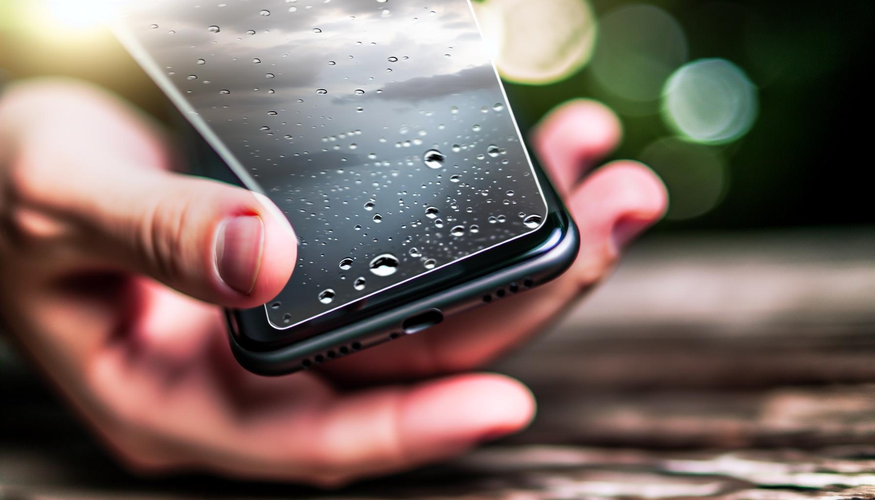 Co způsobuje vodu pod ochranným sklem mobilu?