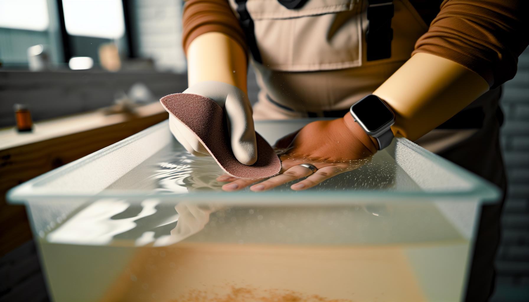 Kdy a proč použít brusný papír pod vodou