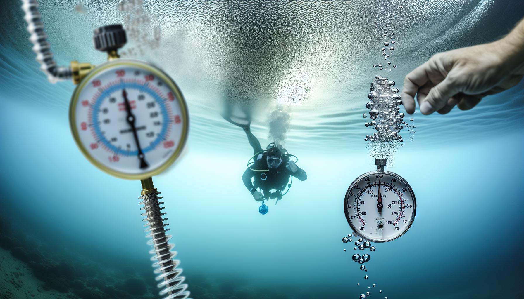 Vliv hloubky na hydrostatický tlak