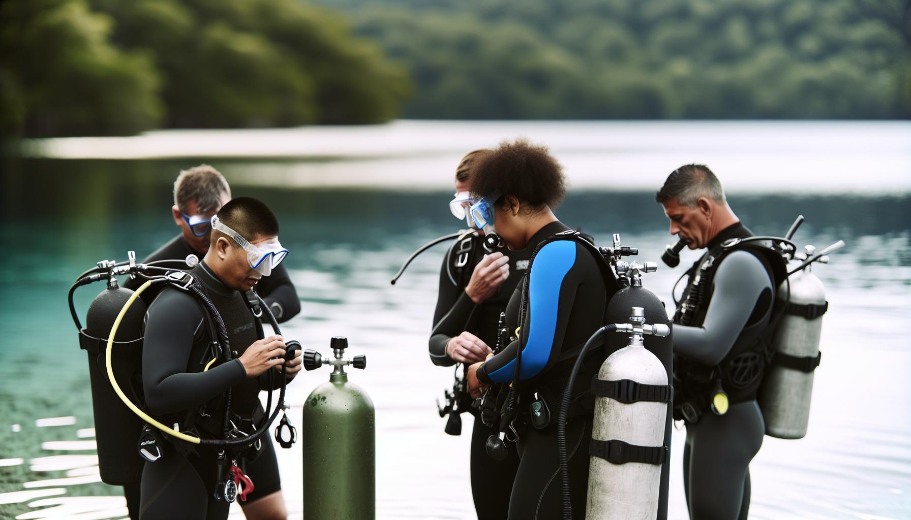 Důležitost vybavení pro bezpečné potápění