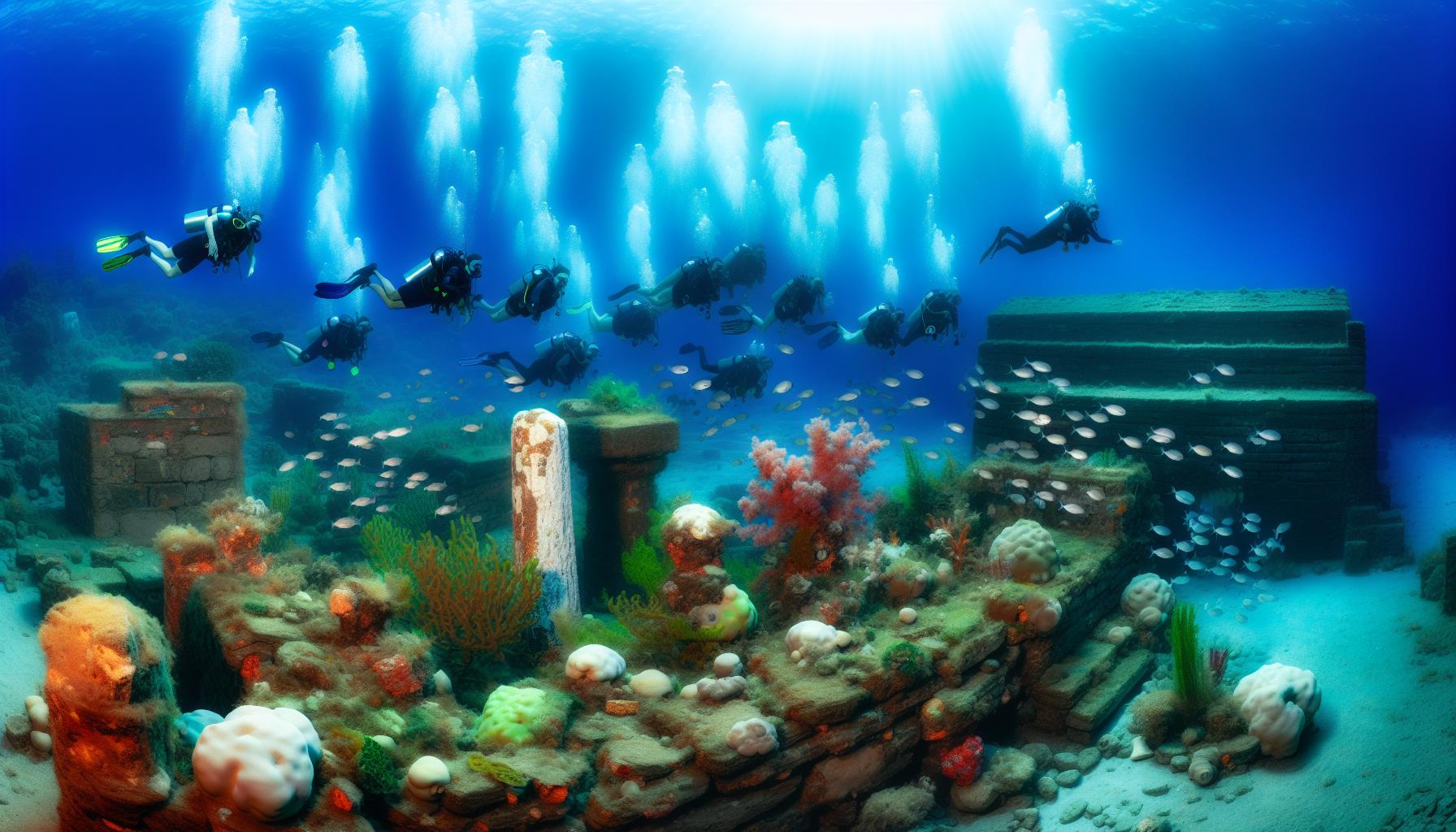 Nejlepší potápěčské lokality v Řecku