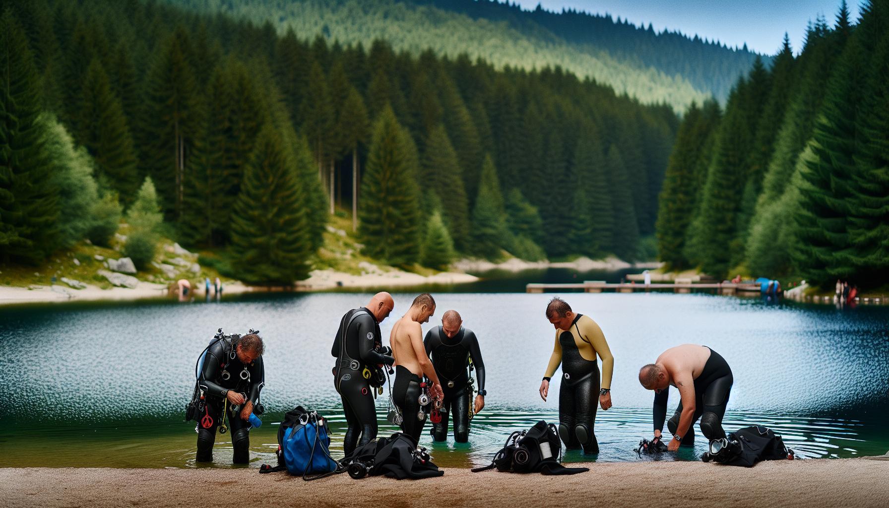 Orlické hory: Ideální podmínky pro potápění