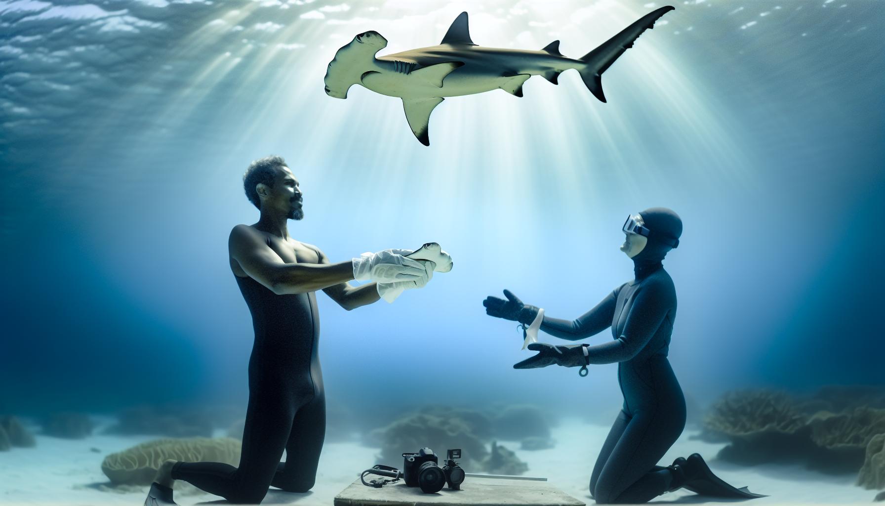 Vztah mezi žralokem kladivohlavým a lidmi