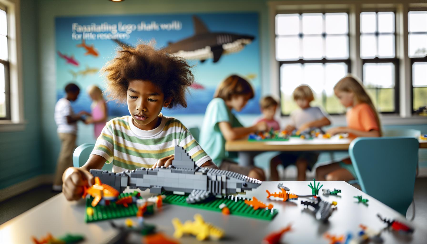 Fascinující svět LEGO žraloků pro malé badatele
