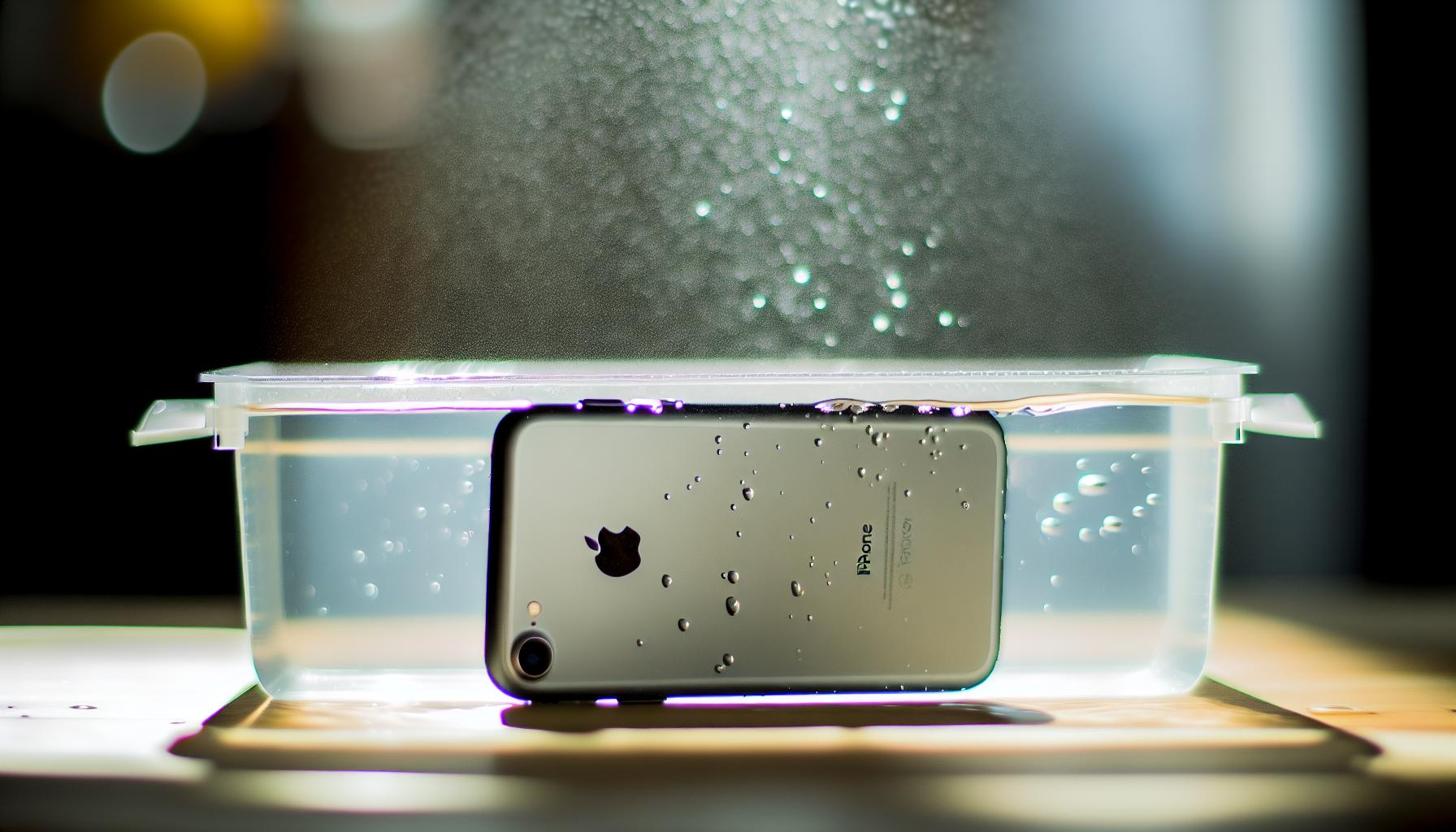 Jak dlouho může být iPhone 7 pod vodou?