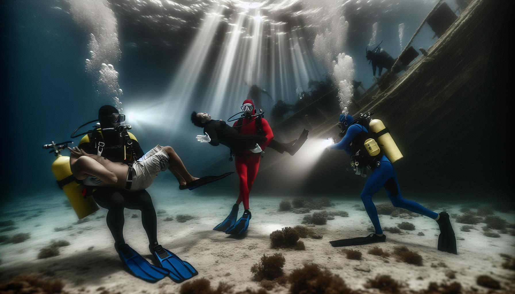 Podvodní hrdinství: Příběhy potápěčských legend