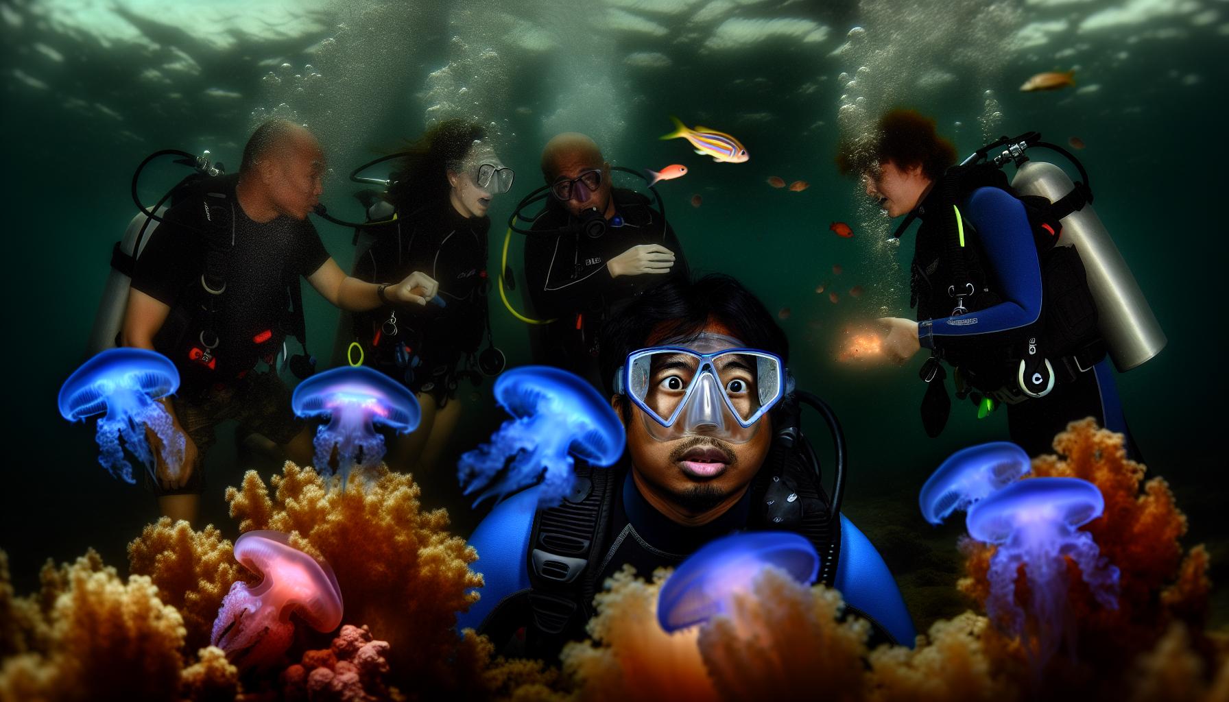 Proč potápěči zažívají emocionální reakce pod vodou