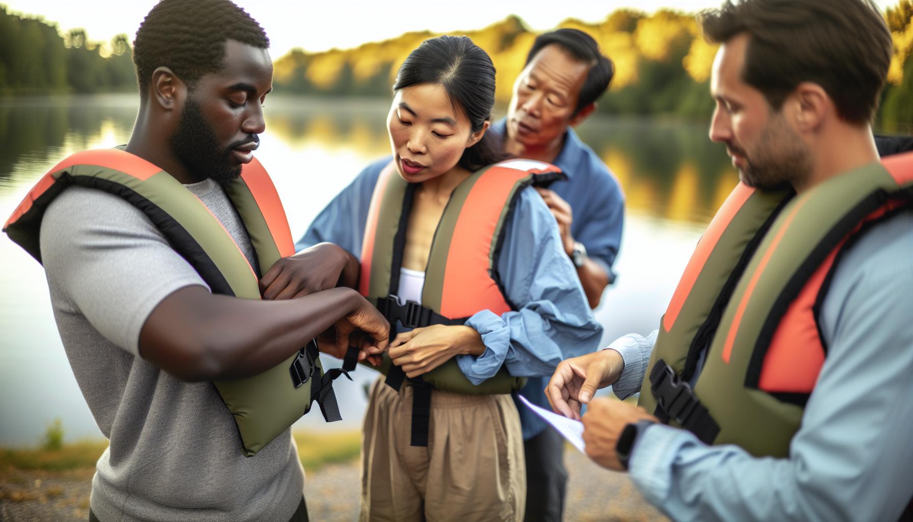 Bezpečnostní tipy při ovládání vztlakové vesty
