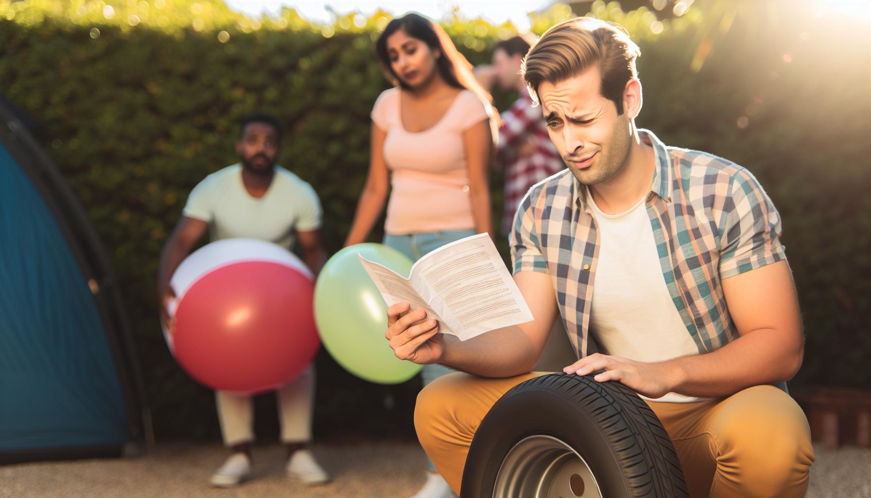 Běžné chyby při používání inflátoru