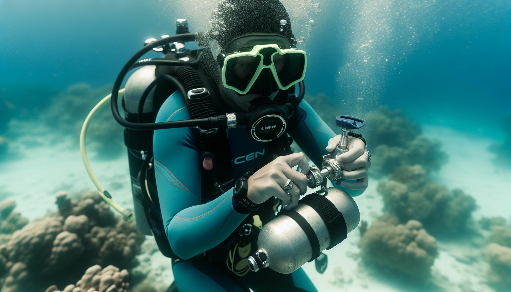 Jak ventil ovlivňuje bezpečnost při potápění