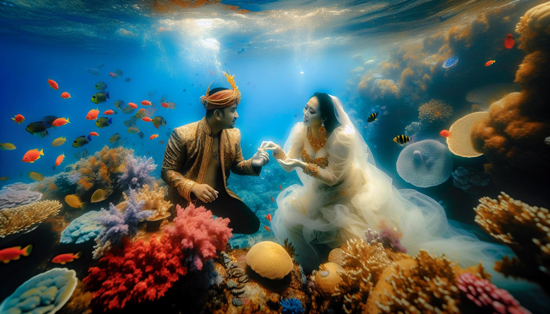 Nejlepší místa pro svatbu pod vodou