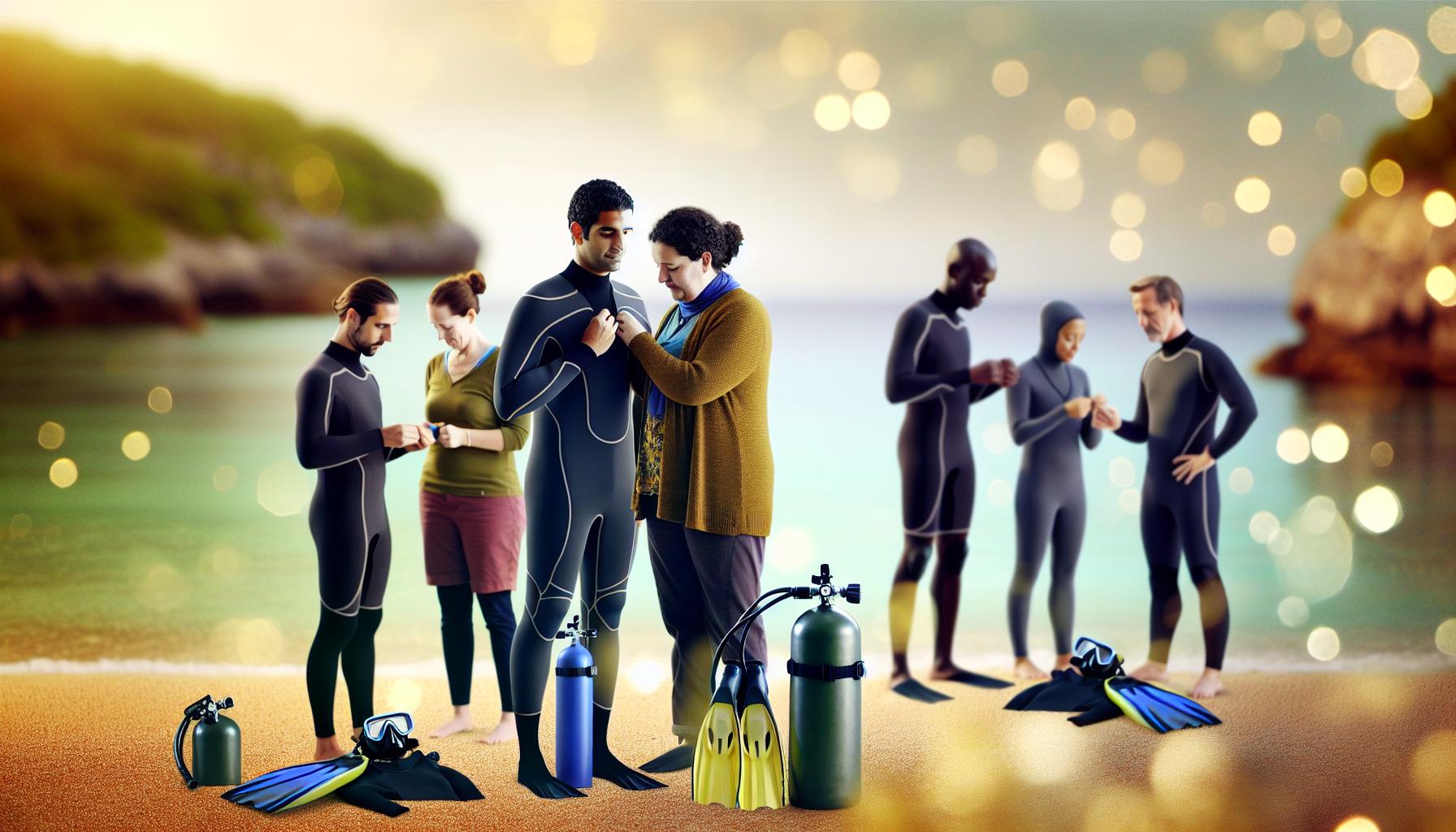 Příprava na ponor: Co si vzít na sebe