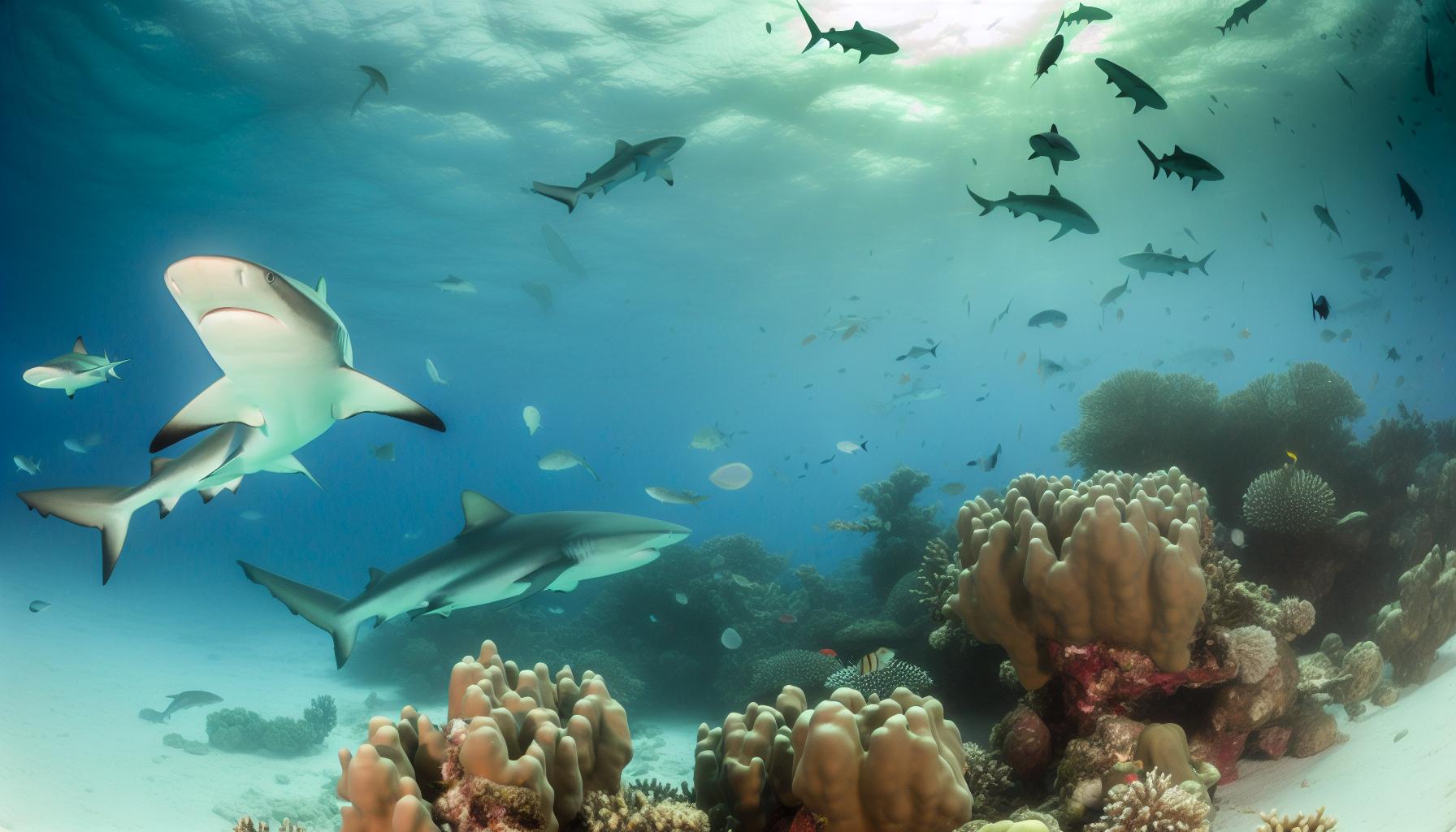 Druhy žraloků v egyptských vodách