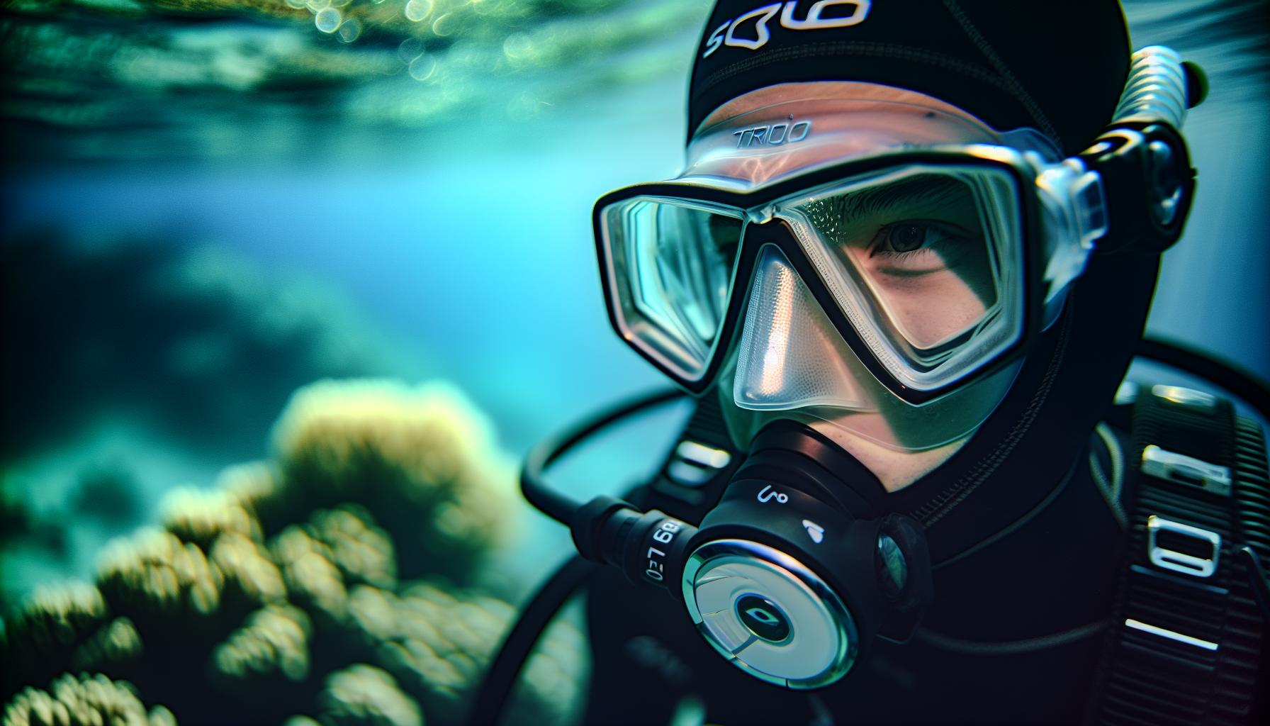 Potápěčská maska Trio C: Klíčové vlastnosti a technologie