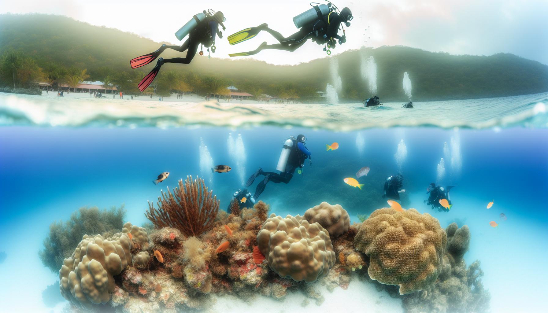 Nejlepší potápěčské lokality na Jamajce