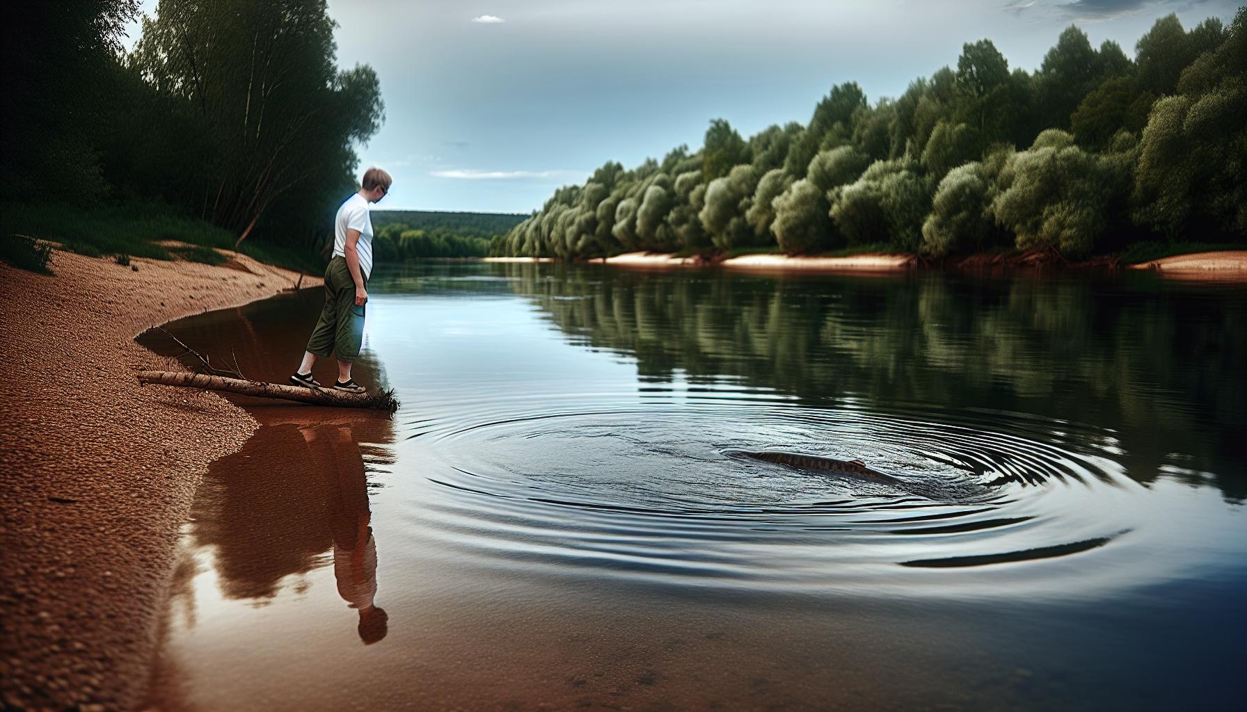 Nebezpečí setkání s obřím sumcem