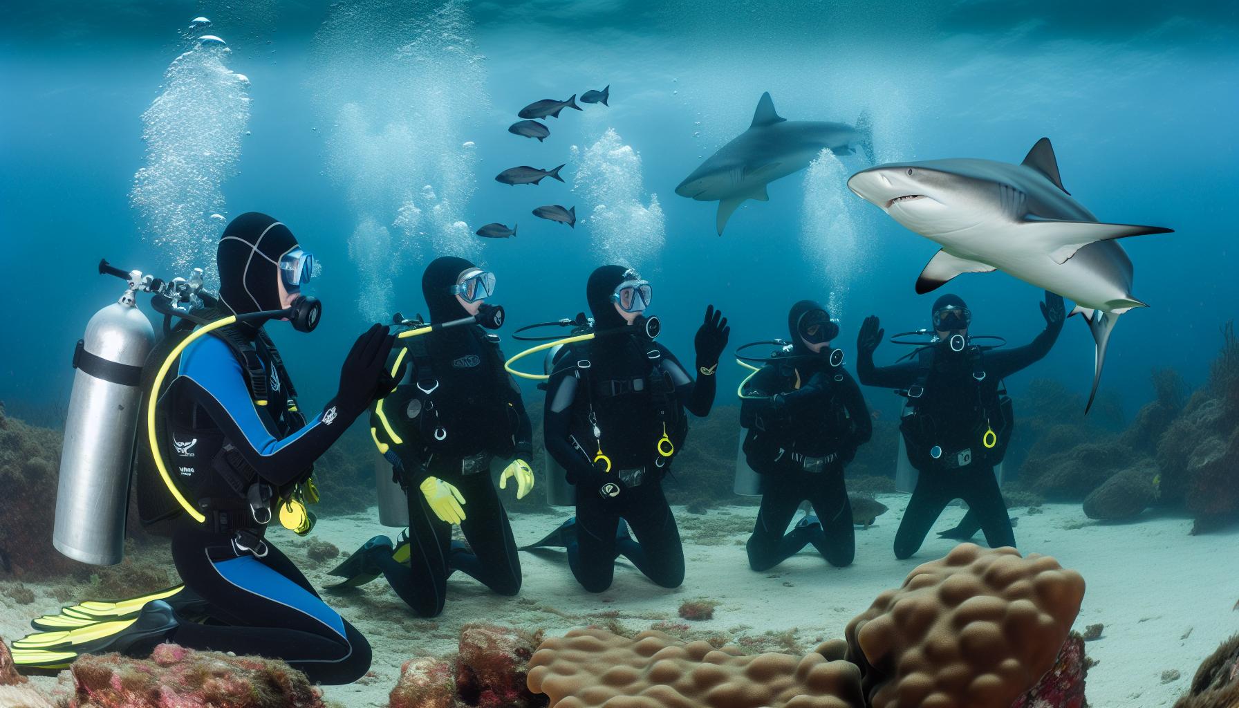 Bezpečnostní tipy pro potápění se žraloky