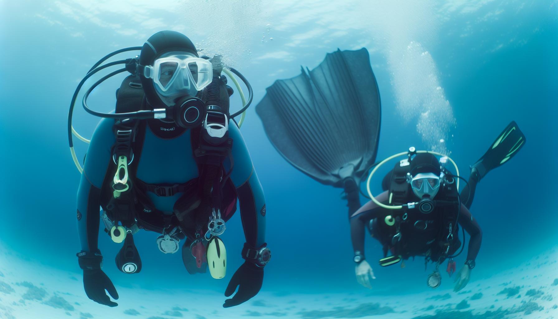 Jaký je rozdíl mezi potápěčským žaketem a křídly?