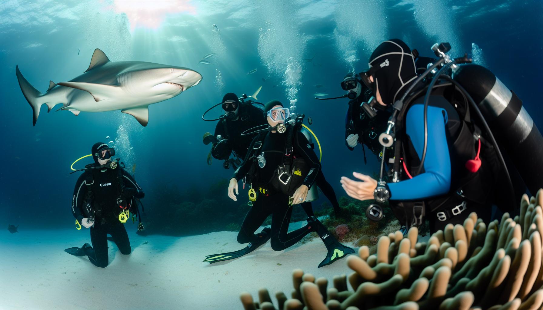 Jak se potápět s žraloky citrónovými: Základy bezpečné interakce