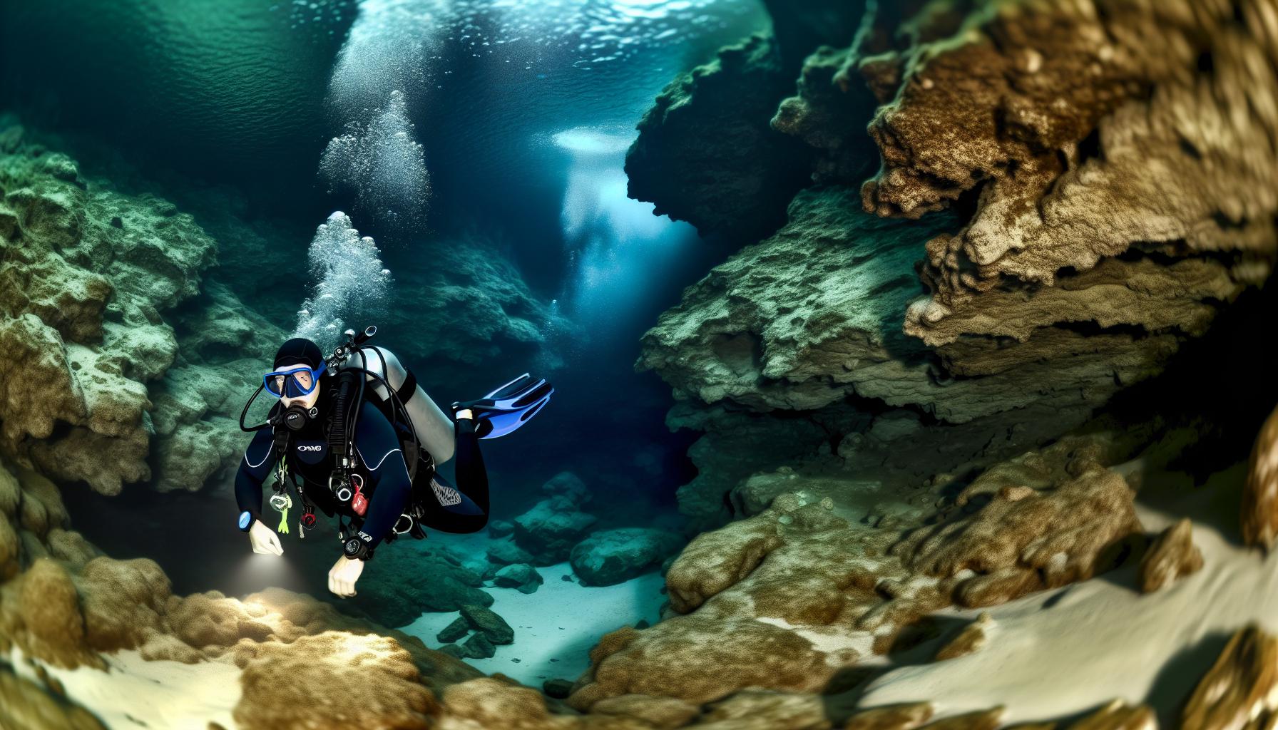 Podvodní jeskyně: Dobrodružství na dosah