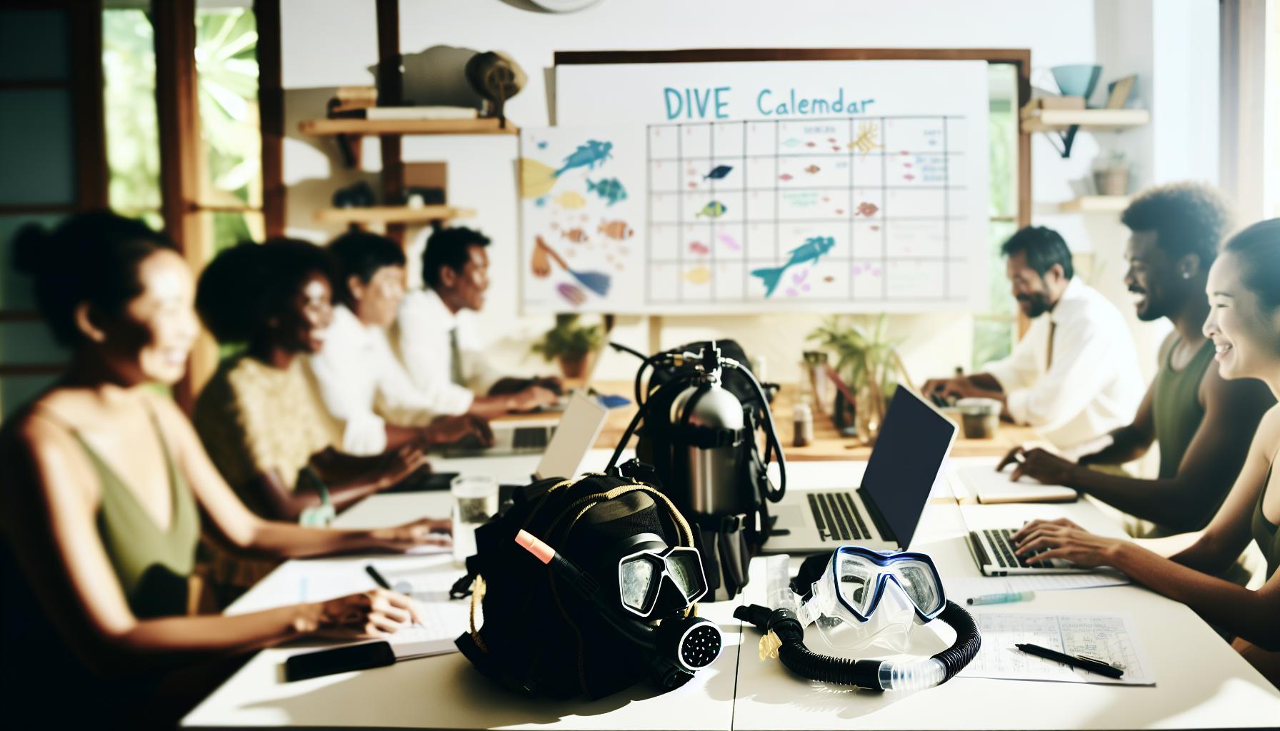 Jak si naplánovat letní potápěčský kalendář?